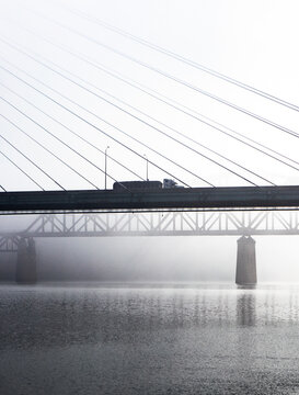 Veterans Memorial Bridge over the Ohio River