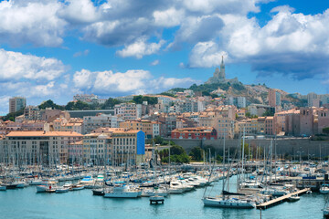 Obraz premium Marseille harbor, Provence, South France
