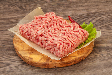 Minced meat - pork and beef