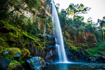 The Mac-Mac River falls in South Africa.