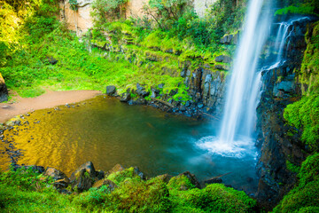 The Mac-Mac River falls in South Africa.