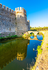 Mamure Castle sunset view in Anamur Town