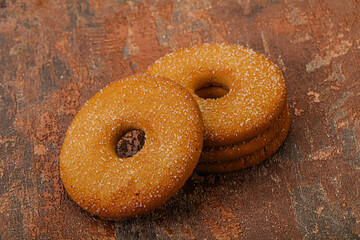 Sweet and crispy ginger cookies