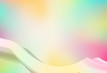 Light BLUE vector blurred background.