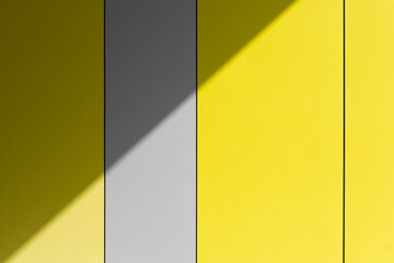 Yellow and Grey in Architecture. 