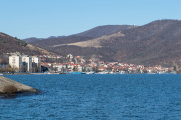 City on the Danube bank, in Romania. Orsova city