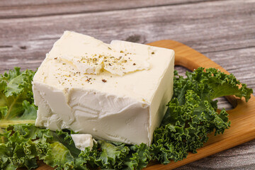 Traditional Greek Feta soft cheese