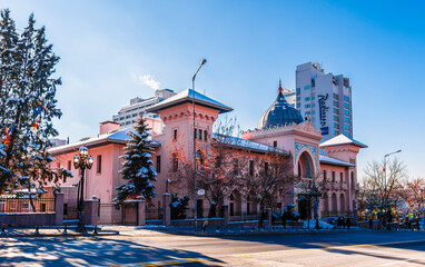 Ankara Plaza building street view in Ankara City of Turkey