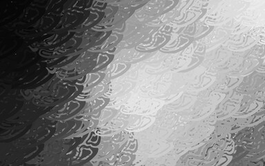 Light Gray vector pattern with random polygonals.