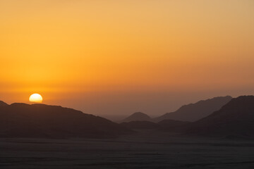 Sunset in the Utah Desert
