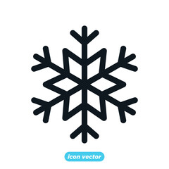 Snowflakes  icon template color editable. Snowflakes  symbol vector illustration for graphic and web design.