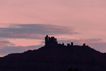 Obraz premium Beautiful Utah Desert Sunset