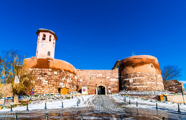 Ankara Castle Gate in Ankara city
