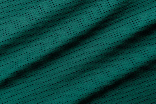 Green Football, Basketball, Volleyball, Hockey, Rugby, Lacrosse And Handball Jersey Clothing Fabric Texture Sports Wear Background