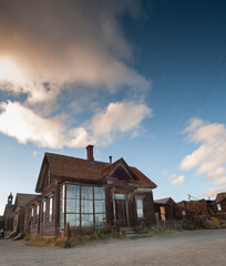 Cain House at Sunset, Ghost Town of Bodie