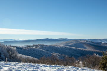 Fog over the mountains