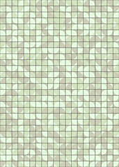 Fototapeta premium Abstract Geometric Pattern generative computational art illustration