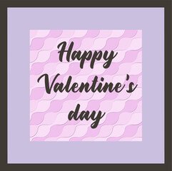 ramed picture with valentine's day