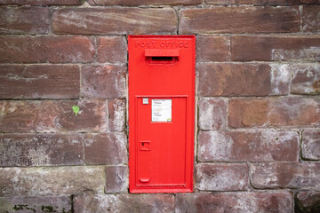 red post box
