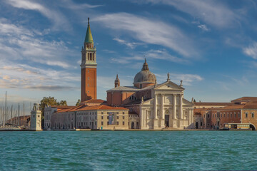 Fototapeta na wymiar View of San Giorgio island, Venice, Italy