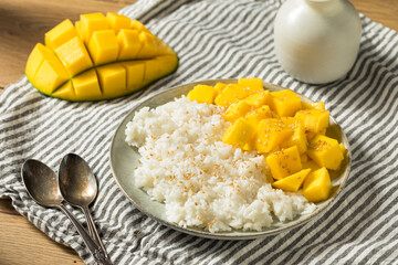 Homemade Mango Sticky Rice