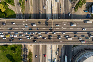 Heavy traffic in Rio de Janeiro, Brazil