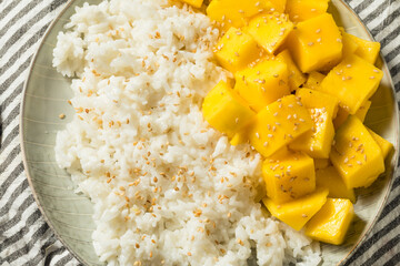 Homemade Mango Sticky Rice