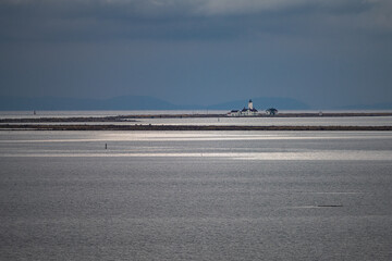 Old Light House at the Dungeness National Wildlife Refuge, Olympic Peninsula, WA