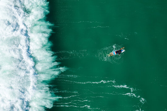 Kiosk at Praia da Barra da Tijuca, Recreio and Grumari in Rio de Janeiro, Brazil. Aerial View from Drone; Amazon rainforest in Rio