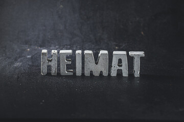 Heimat Schriftzug
