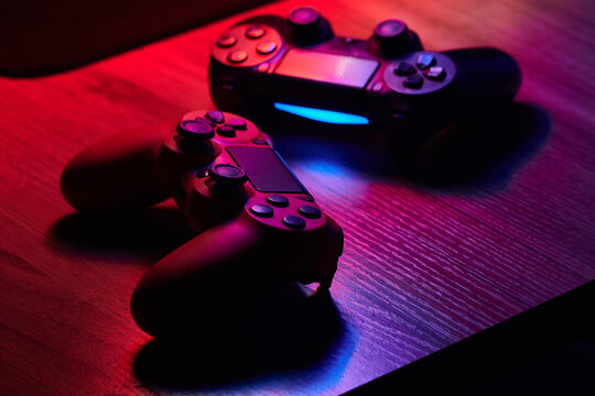 controles inal&aacute;mbricos de consola de videojuegos