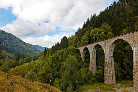 Ravennabr&uuml;cke &uuml;ber der Ravennaschlucht im Schwarzwald
