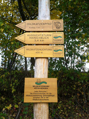 Wegweiser Hütscheroda