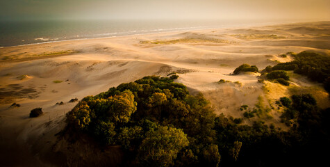 Playa en las alturas
