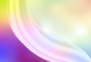 Light Multicolor vector colorful abstract background.