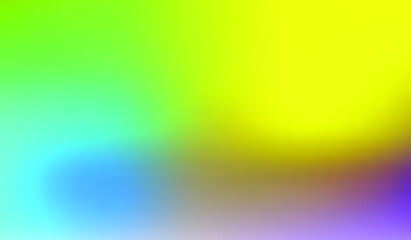 light red, blue, green, yellow vector glossy abstract cover. A vague abstract illustration with gradient. The template can be used as a background of a cell phone.
