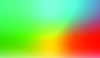 light red, blue, green, yellow vector glossy abstract cover. A vague abstract illustration with gradient. The template can be used as a background of a cell phone.