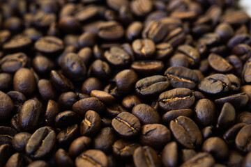 Medium roast coffee beans