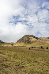 
Landscape from la tura towards Nevado del Ruiz, Manizales, Caldas, Colombia.