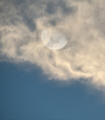 Moon Clouds Vertical