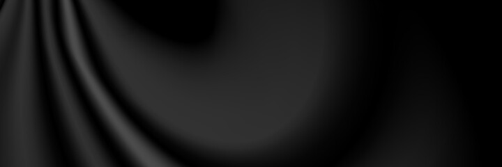 Fototapeta na wymiar Black lighting background with diagonal stripes. Vector abstract background. Black cloth background