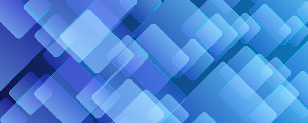 blue white abstract background. Futuristic background. Abstract white square shape with futuristic concept background