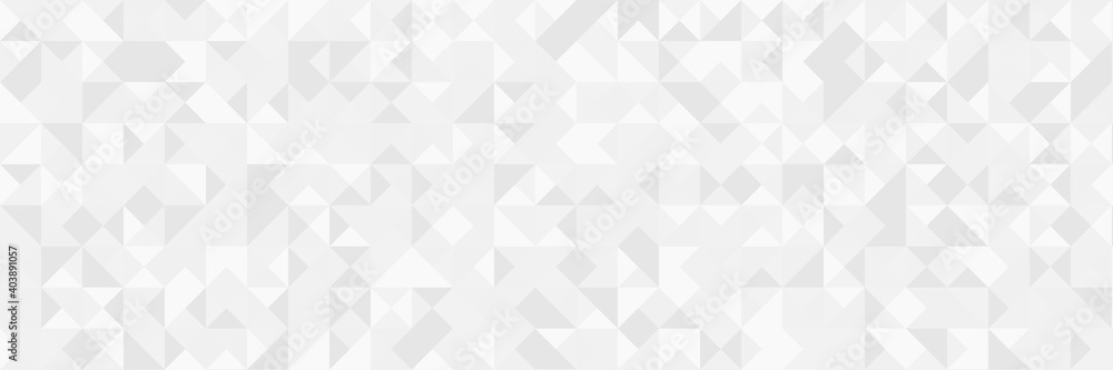 Poster white square pattern. white silver geometric universal background for business presentation . abstra