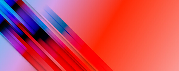 Trendy simple fluid color gradient abstract background with dynamic straight shadow line effect. Vector Illustration For Wallpaper, Banner, Background, Card, Book Illustration, landing page © Salman