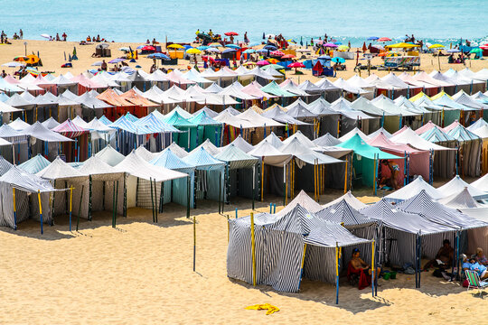 Tent Cabanas On The Beach