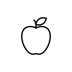 Apple icon vector. Apple vector icon. apple symbols for your web design.