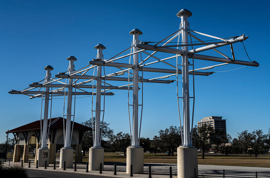 Joseph T. Jones Educational Plaza/Recreational Area includes Pedestrian Bike Trail, Leo Seal Educational Plaza in Gulfport/Biloxi Mississippi area