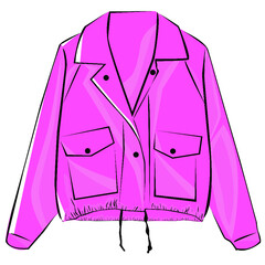 illustration of women's shirt clothes