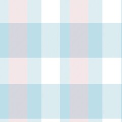 Sky Blue Asymmetric Plaid textured Seamless Pattern