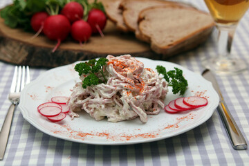 sausage salad